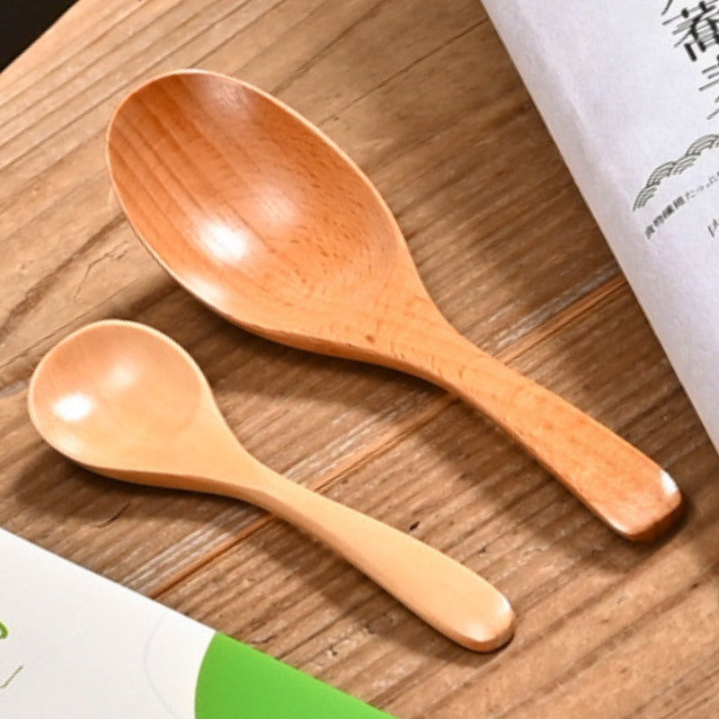 『ブナ天然木 特製れんげ』