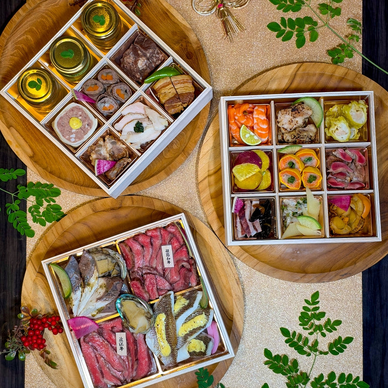 店頭受取り専用【おせち料理】DINING姫路百花特製 OSECHI「三段重」＊お正月企画｜12/22予約締切